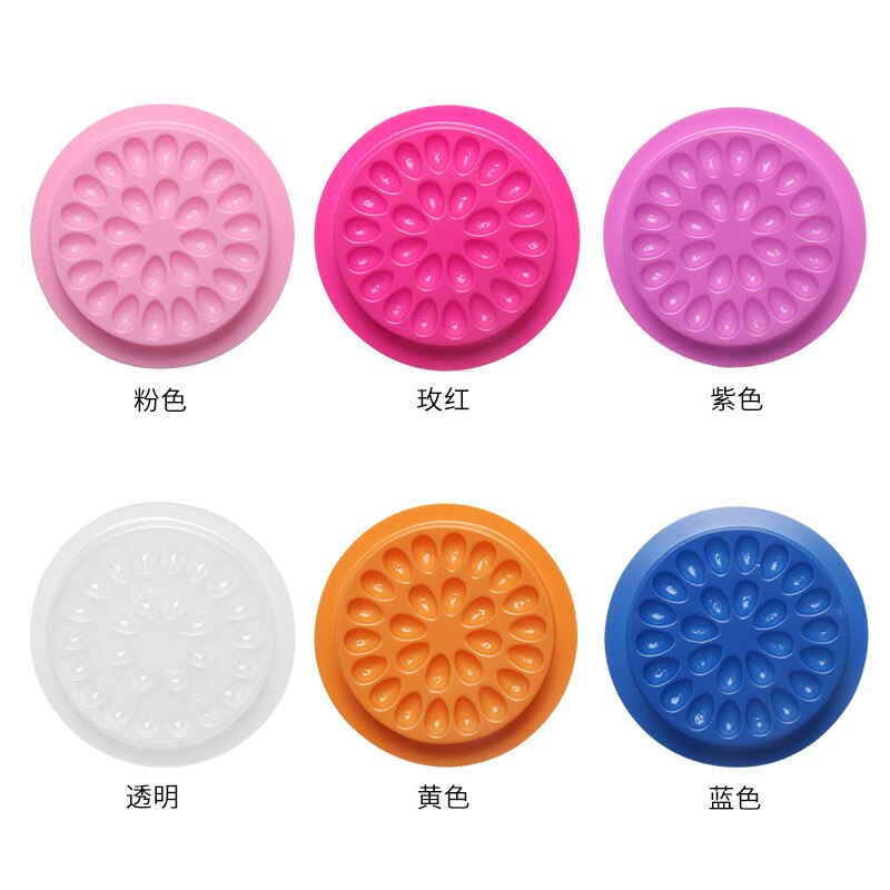 100pcs Eyelash Glue Holder Eye - огляд і ціна Eyelash Extension Uv Glue