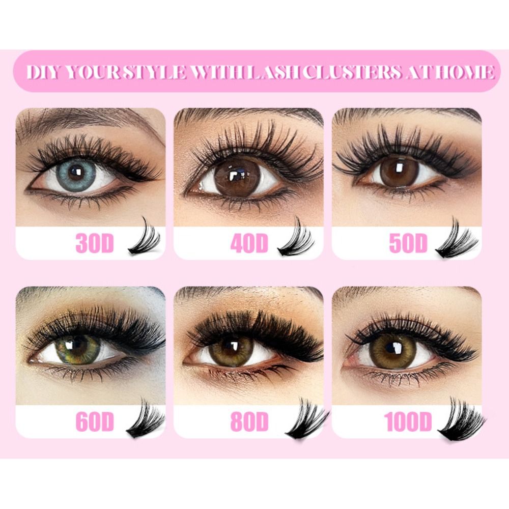 9-16mm Length False Eyelashes  - огляд і ціна Eyelash Extension Wispy Look