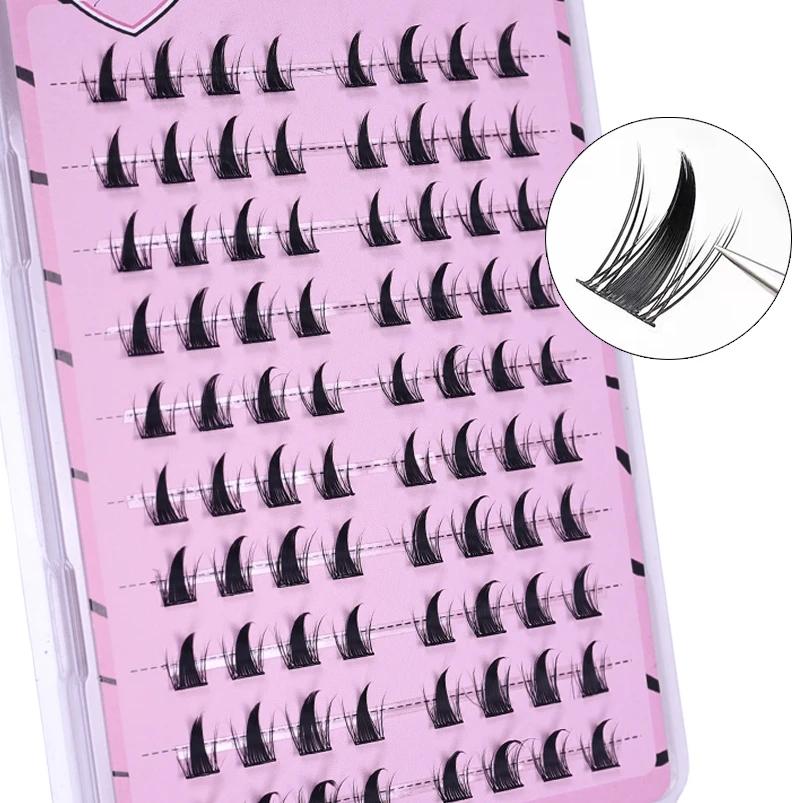 5D Fluffy Thick Curling Fake E - огляд і ціна Eyelash Extension Uv Glue