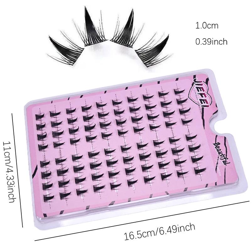 5D Fluffy Thick Curling Fake E - огляд і ціна Eyelash Extension Uv Glue