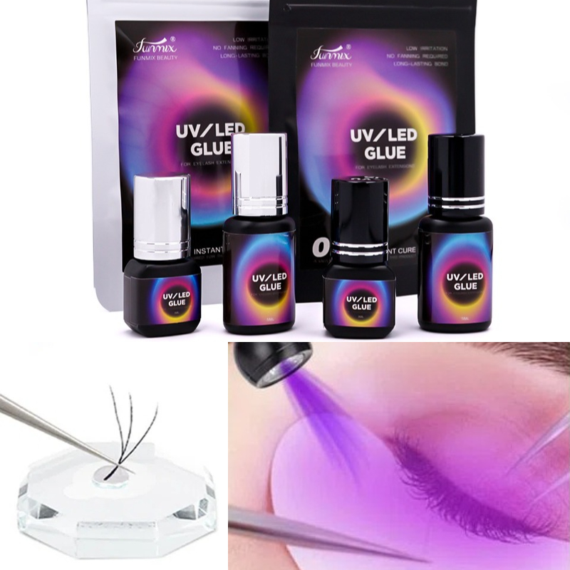 1pcs UV LED Lash Glue 0.5S Fas - огляд і ціна Eyelash Extension Led